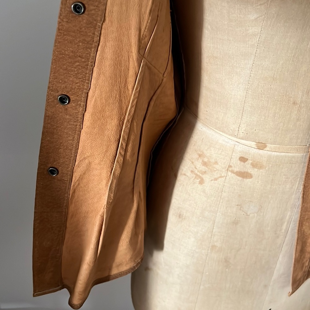 Vintage 1980’s Leather Shirt/Jacket - Picture 14 of 16